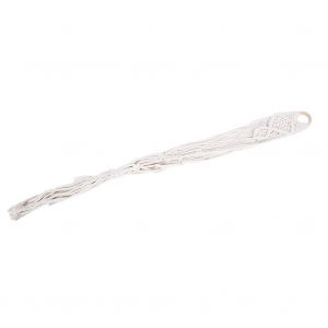 HJLIAN Support de pot de fleurs en macrame de style boheme, panier suspendu en corde tressee - Neuf