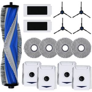 T30 Pro Omni Kit D'Accessoires Pour Robot Aspirateur Ecovacs Deebot T30 Pro Omni, 1 Brosse Principale, 2 Filtres Hepa, 4 Tampons De Nettoyage, 4 Brosses Latérales, 4 Sacs À Poussiè[SSE7112374] - Neuf