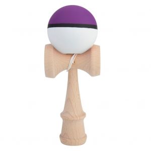 Balle de jonglage Kendama pour enfants, jouet traditionnel japonais (violet) - Neuf