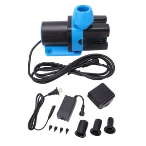 XYONG Pompe submersible DC 24 V 25 W a frequence variable, ultra silencieuse, prise US 100-240 V - Neuf