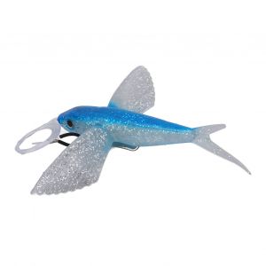 Simulation De Poisson Volant, Leurre De Thon DéLicieux, éTanche, Couleur Vive, Portable, Avec Crochet, Pour Thon Marin, Maquereau, Bleu - Neuf