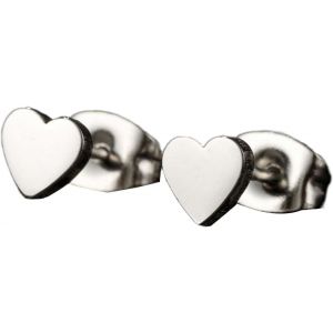 Chenquansarl-Boucles D'oreilles Hypoallergéniques 18 Carats En Forme De Coeur Et D'étoile ¿ Bijoux De Mariée En Oxyde De Zirconium Pour Femme/Fille, Boucles D'oreilles De Mariage Exqu S Pour Demo Lles - Neuf