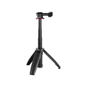 Mini tr&eacute;pied de bureau extensible et perche &agrave; selfie portable pour cam&eacute;ras d'action - Compatible avec GoPro Hero 9/8/7/6/5 - Neuf