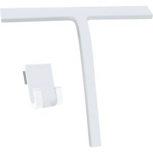 Essuie-Glaces De Douche Essuie-Glaces En Silicone Anti-Rayures Essuie-Glaces De Douche Blanc - Neuf