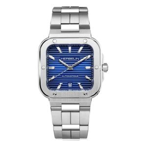 Montre Herbelin Cap Camarat Automatique Acier Cadran Bleu - Neuf