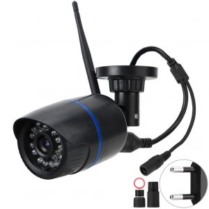 Camera de securite domestique etanche sans fil 12 V DC 960p HD IR (prise UE) - Neuf