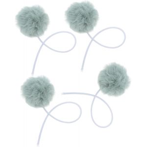 KAL-Jouets Interactifs Pour Chats 4 Pièces Arbre À Chat Avec Cloches Tour De Remplacement Pour Jeux - Neuf