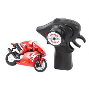 Creat Mini Moto Rc Moto Electrique Haute Vitesse Nitro T&eacute;l&eacute;commande Voiture Recharge 2.4Ghz Racing Mo - Neuf