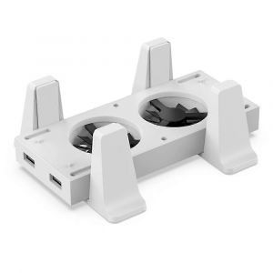 Dobe Tyx-0658 Pour Xbox Series S Support De Support De Refroidissement Vertical Base De Ventilateur &Agrave; Double Refroidissement - Neuf