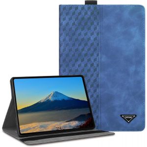 Tianyi-Cxtcase Coque Pour Samsung Galaxy Tab S9 Plus 2023/S8 Plus 2022/S7 Fe 2021/S7 Plus 2020 12.4"",Tablette Housse De Protection,Cuir Pu &Eacute;tui Case Pour Samsung Galaxy Tab S9+/S8+/S7 Fe/S7+,Bleu - Neuf