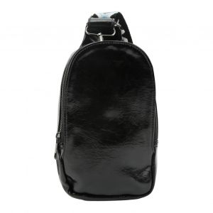 Sac Bandouliere En Cuir Pu A Bandouliere Unique Pour Randonnee, Shopping, Sport, Noir - Neuf