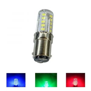 Ba15d Led Bleu 220v Rouge Ba15d 220v Vert Ba15d Led 220v Céramique Led Ba15d Ampoule 220v Blanc Chaud Deux Contacts 15mm Capuchon De Lampe - Neuf