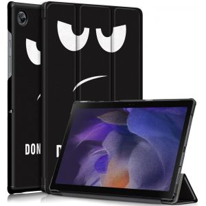 Naeryut-Coque Pour Samsung Galaxy Tab A8 10.5'' 2021 Sm-X200/X205/X207-Etui À Rabat Avec Support Pochette Pour Tablette Samsung Galaxy Tab A8 10.5 Pouces 2021 Housse De Protection,Dont Touch - Neuf