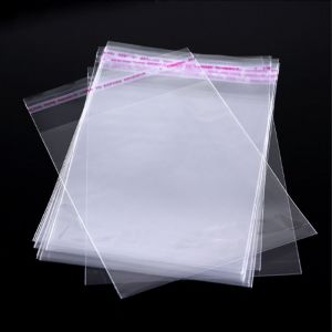 Sachets Plastiques Transparents - Sachets À Bonbons - Sachets Polypropylène - Fermeture Autocollante - Sachets Alimentaires - Sachets À Bonbons - Petits Sachets Plastiques (11 X 11 Cm) X 200 - Neuf