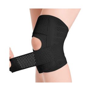 Genouill&egrave;re R&eacute;glable Avec Stabilisateurs Lat&eacute;raux Pour Soulager Les D&eacute;chirures M&eacute;niscales, Les Douleurs Du Ligament Crois&eacute; Ant&eacute;rieur (Lca), Du Ligament Collat&eacute;ral M&eacute;dial (Lcm) Et L'arthrite - Neuf
