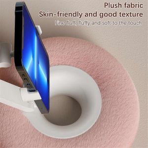 Téléphone portable coussin porte-lit canapé réglable support d'oreiller moelleux B - Neuf