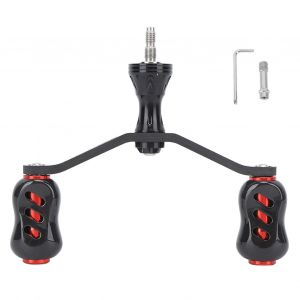 Moulinet De Peche A La Traine En Carbone, Moulinet A Lancer Et A Lancer, Double Bascule, Ultraleger, Accessoire De Manivelle Pour Marque Ds, Rouge - Neuf