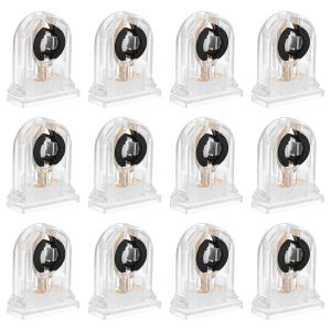 Kal-Support De Lumière Fluorescente, 12 Pcs G13 Base De Lampe Douille De Tube Fluorescent Led, 500v Remplacement Du Support De Lampe De Type Tournant Non Shunté, 36x30x12mm - Neuf