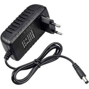 Eryi-Alimentation Universelle, Transformateur 12v, Chargeur Mural Avec Prise Ue, Sortie Jack 5.5mmx2.1mm, Pour Caméra De Vidéosurveillance, Bande Led, Disque Dur (30w 12v 2,5a) - Neuf