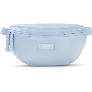 KALANKA-Larkson Sac Banane Femme & Homme Bleu - Finn - Sacoche de Ceinture pour Festival, Voyage & Sport - Petit Sac à Main Fashion - Déperlant - Neuf