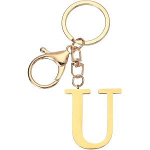 KAL-Porte-Clés Avec Lettre Initiale, Lettre De A À Z, Porte-Clés Mignon En Métal Pour Sacs À Main - Neuf