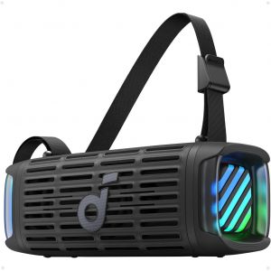 Boom 3I By Anker, Enceinte Bluetooth Ext&eacute;rieure R&eacute;sistante, Ip68, Flottante, R&eacute;sistante &Agrave; L'Eau Sal&eacute;e, Bassup 2.0, Enceinte Portable De 50 W, Bluetooth 5.3, 16 H, Tws,Kayak/P&ecirc;che/Camping[Z620] - Neuf