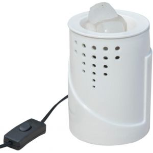 | Lampe De Chevet Et Chauffe-Bougies En Cire | Diffuseur D'huiles Essentielles Avec Lumière | Décoration D'intérieur Parfumée | Pack De Cires Parfumées Inclus - Neuf