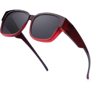 Surlunettes De Soleil Lunettes De Soleil Homme Polarisées Clip Lunettes De Soleil Femme Clip Solaire Pour Lunettes De Vue Attache Lunettes Uv400 Protection - Neuf