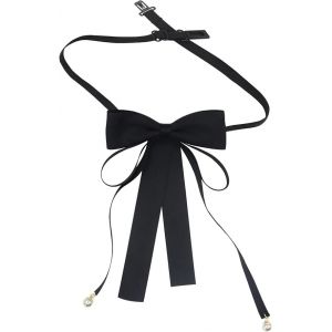 Womens Cravate, Avant Réglable Liée Noir Bow Ties Uniformes Bowties Pour La Fête De Mariage De L'école, Des Cadeaux - Neuf