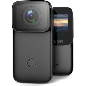 C200 Cam&eacute;ra D'Action 4Khd Portable Mini Ultra L&eacute;ger 40M Cam&eacute;ra De Sport Sous-Marine Objectif Grand Angle 154&deg; Avec Kit D'Accessoires Convient Pour Le Casque, Le V&eacute;lo - Neuf