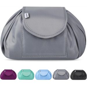 Maquillage Voyage &agrave; Cordonde Toilette Femme & Fille Pliable &eacute;tanche avec Poche zipp&eacute;eOrganisation One&iquest;Step pour cosm&eacute;tiques 57 cm (Purple) - Neuf