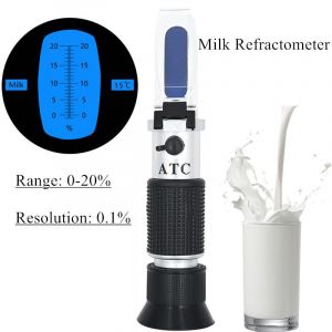 Réfractomcirculation Compteur de concentration de sucre,Densimètre Brix Sacpros mètre Be Baporcelaine Honey Wine Réfractomcirculation - Type 0-20 - Neuf