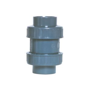 Clapet anti-retour &agrave; ressort PVC pression &Oslash; 50 mm - Fitt - Neuf