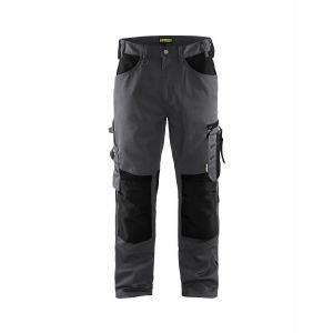 Pantalon Artisan Blaklader Sans Poches Flottantes T.42 - Gris Moyen/Noir - 155618609699-42 - Neuf