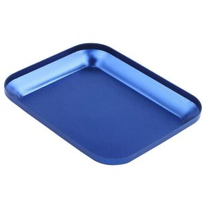 Plateau à vis avec tampon magnétique pour outil de réparation de voiture RC modèle bleu - Neuf