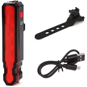 3 Modes Spider Arrière Led Feu Arrière Nuit Run Run Backpack Camping Idéal Pour Toute Décoration Vélo De Route. - Neuf