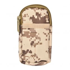 Sac banane etanche pour telephone portable, pochette pour gadgets, sac d'exterieur, desert numerique - Neuf