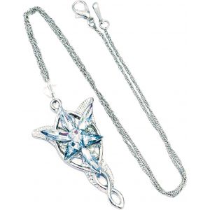 Kales-Arwen Collier Avec Pendentif En Forme D'arwen Pour Femme,Idée Cadeau De Noël,Fantaisie,Medium,Métal,Pas De Gemme - Neuf