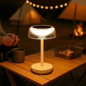 Lampe De Table Led Sans Fil Tactile &Agrave; Intensit&eacute; Variable Ip54 Lampes &Eacute;tanches Pour L'int&eacute;rieur Et L'ext&eacute;rieur Restaurant Chambre &Agrave; Coucher Camping Table &Agrave; Manger Blanc - Neuf