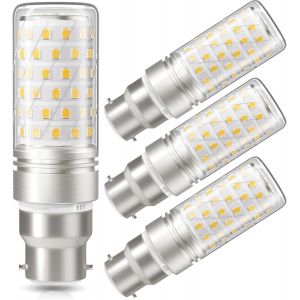 Kalanka-Ampoule Led B22, 10w Ampoule Maïs Led Équivalent 130w Lampe Halogène, Blanc Neutre 4000k, 1400lm, Non-Dimmable, Culot À Baïonnette B22 Maïs, Lot De 4 - Neuf