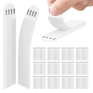 Chenquansarl-Lot De 24 Paires De Bandes De Suspension Robustes Sans Clous, Double Face Résistantes À L'eau, Bandes Auto-Agrippantes Pour Cadre Photo (24) - Neuf