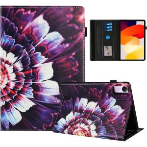 Kal-Coque Pour Xiaomi Redmi Pad Se 11 Pouces Impression Graphique Housse En Tablette Cuir Pu Protection Pour Xiaomi Redmi Pad Se 11 Pouces 2023 Fleur Colorée - Neuf