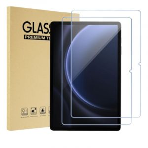 Lot de 2 protections d'&eacute;cran en verre tremp&eacute; pour Samsung Galaxy Tab A 10.1" (T510/T515) - Transparent, anti-rayures, anti-empreintes digitales Samsung Galaxy T510/T515 (10.1) - Neuf