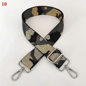 Sac de camouflage Sangle Femmes Sac à main Ceinture Large Épaule Bandoulière Sac Sangles Sangle De Remplacement Sac Partie Ceinture Réglable Pour Sac - Neuf