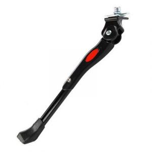 B&eacute;quille De V&eacute;lo Ajustable Pour V&eacute;los De 22 &Agrave; 26 Pouces, En Alliage D'aluminium L&eacute;ger, Antid&eacute;rapante Avec R&eacute;flecteur Rouge - Dimensions 34,4 X 13,2 X 7,2 Cm - Neuf