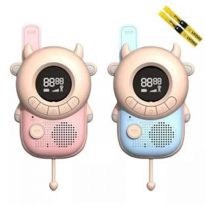 Talkie-Walkie Enfant - Prumya - Rechargeable - 22 Canaux - 99 Codes - 3km - 2pcs - Neuf