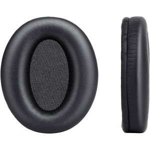 KAL-Paire De Coussinets De Rechange Pour Casque Stéréo Sony Wh-0Xm3 En Cuir Protéiné Et Mousse À Mémoire De Forme Pour Casque Stéréo Sony Wh 1000Xm3 Noir - Neuf