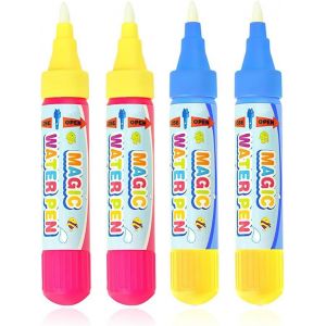 Stylos de Dessin pour Enfants Magic Paint Mat Kids Education,Cadeau Jouet 4pcs/Set à colorier de l'eau de bébé - Neuf