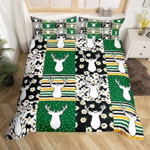 Homewish Parure De Lit Motif Léopard Et Papillons Pour Enfants, Adolescents Et Hommes, Housse De Couette Marron Motif Guépard, Housse De Couette Motif Animal Africain, - Neuf