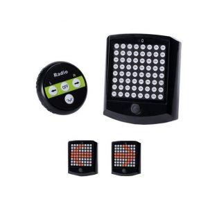 Feu Arrière De Vélo Sans Fil Ld24 - Haute Luminosité, Étanche, Capteur De Gravité, Durable Et Économe En Énergie. - Neuf